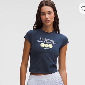 Lululemon Organic Cotton Baby Tee *Graphic
Club Blue XL